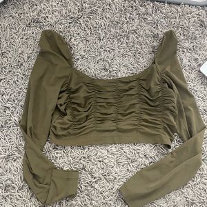 Princess Polly cropped long sleeve